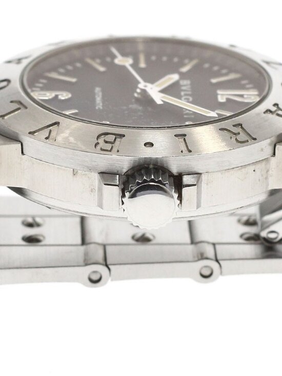 Bvlgari Diagono Wristwatches for Women for sale | eBay BVLGARI Diagono LCV29S Date black Dial Automatic Ladies Watch_944084